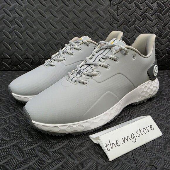 G/FORE MG4+ Spikeless Golf Shoes G4MF20EF26-NIMBS Nimbus Gray Men's Sz 10 NWOB - Picture 2 of 10